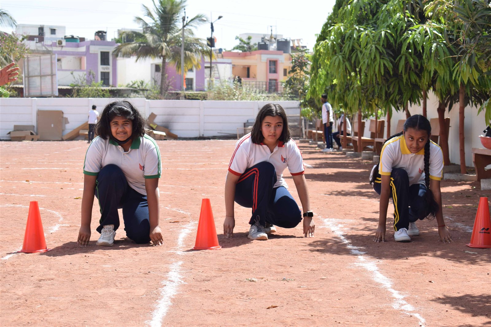 BPPS students participating in athletics